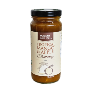 Tropical Mango and Apple Chutney