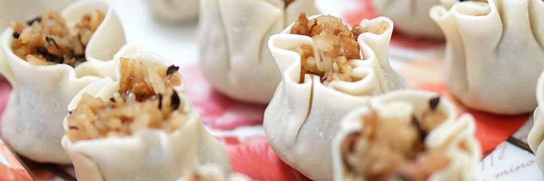 sweet chilli and ginger pork dumplings